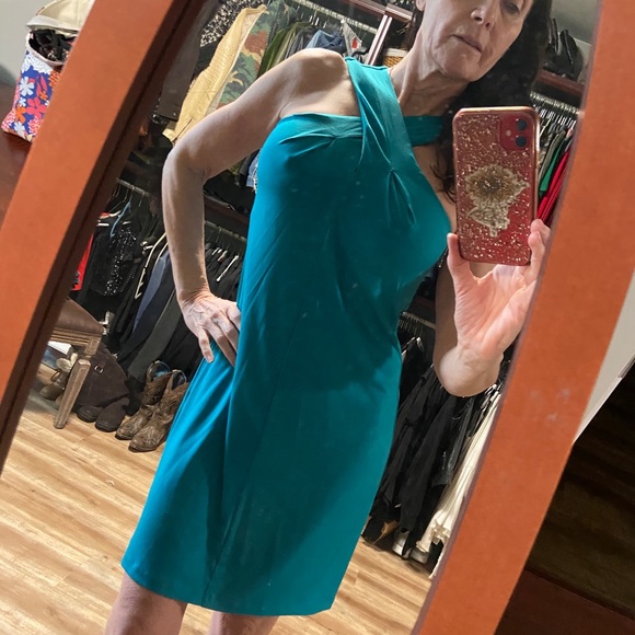 Michael Kors teal dress - Picture 2 of 5